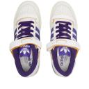 Adidas Forum 84 Low Sneakers in White/Collegiate Purple, Size UK 3 | END. Clothing
