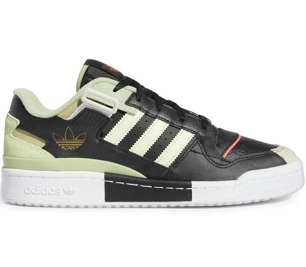 Adidas Forum Exhibit Low Core Black Almost Lime Magic Lime