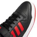 Adidas Forum Low 'Black Vivid Red' Sneakers | Men's Size 10.5