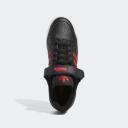 Adidas Forum Low 'Black Vivid Red' Sneakers | Men's Size 9.5