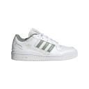 Adidas Forum Low CL W - Cloud White/Silver Green/Off White 9
