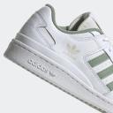 Adidas Forum Low CL W - Cloud White/Silver Green/Off White 9