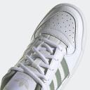 Adidas Forum Low CL W - Cloud White/Silver Green/Off White 9