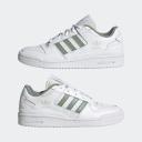 Adidas Forum Low CL W - Cloud White/Silver Green/Off White 9