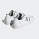 Adidas Forum Low CL W - Cloud White/Silver Green/Off White 9