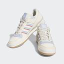 adidas-Forum Low Classic Shoes-Men-Cream White / Blue Dawn / Preloved Red-11.5