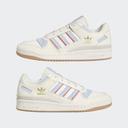 adidas-Forum Low Classic Shoes-Men-Cream White / Blue Dawn / Preloved Red-11.5