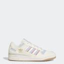 adidas-Forum Low Classic Shoes-Men-Cream White / Blue Dawn / Preloved Red-11