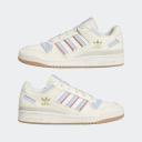 adidas-Forum Low Classic Shoes-Men-Cream White / Blue Dawn / Preloved Red-8.5
