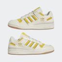 adidas-Forum Low Classic Shoes-Men-Cream White / Bold Gold / Crew Green-14