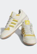 adidas-Forum Low Classic Shoes-Men-Cream White / Bold Gold / Crew Green-14