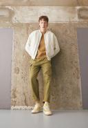 adidas-Forum Low Classic Shoes-Men-Cream White / Bold Gold / Crew Green-14