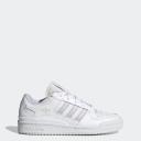 adidas-Forum Low Classic Shoes-Women-Cloud White / Silver Dawn / Off White-10