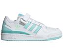 Adidas Forum Low Cloud White Clear Aqua (Women's)