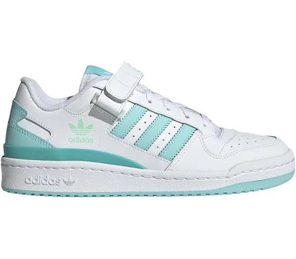 Adidas Forum Low Cloud White Clear Aqua (Women's)
