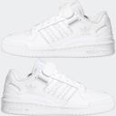 Adidas Forum Low J 'Triple White' Sneakers | Kid's Size 4.5