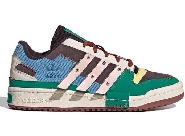 Adidas Forum Low Melting Sadness Patchwork White