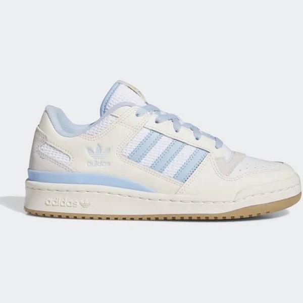 Adidas Forum Low Shoes Cream White / Sky / White 10.5 - Women Basketball Trainers