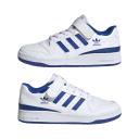 adidas-Forum Low Shoes-Kids-Cloud White / Royal Blue / Cloud White-2.5