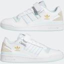 adidas-Forum Low Shoes-Men-Cloud White / Almost Blue / Chalk White-14