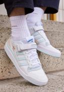 adidas-Forum Low Shoes-Men-Cloud White / Almost Blue / Chalk White-14