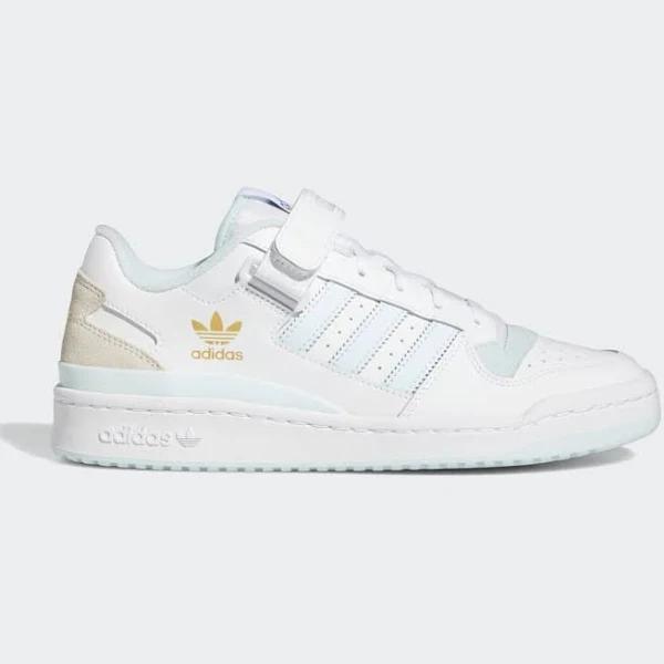 adidas-Forum Low Shoes-Men-Cloud White / Almost Blue / Chalk White-14