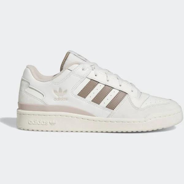 adidas-Forum Low Shoes-Men-Core White / Chalky Brown / Wonder Taupe-M 6 / W 7