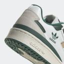adidas-Forum Low Shoes-Men-Dark Green / Core White / Magic Beige-11