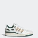 adidas-Forum Low Shoes-Men-Dark Green / Core White / Magic Beige-12