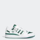 Adidas Forum Low Shoes White / Collegiate Green / White 11 - Men Basketball Trainers