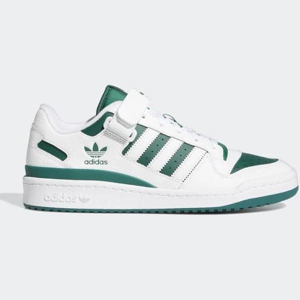 Adidas Forum Low Shoes White / Collegiate Green / White 11 - Men Basketball Trainers
