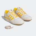 adidas-Forum Low Shoes-Women-Cream White / Crew Yellow / Cloud White-9.5