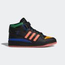 Adidas Forum Mid 'Black Multi' Sneakers | Men's Size 9.5