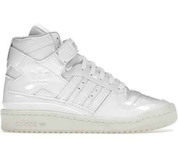 Adidas Forum Mid Triple White Patent Leather (Women's)