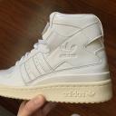 Adidas Forum Mid Triple White Patent Leather (Women's)