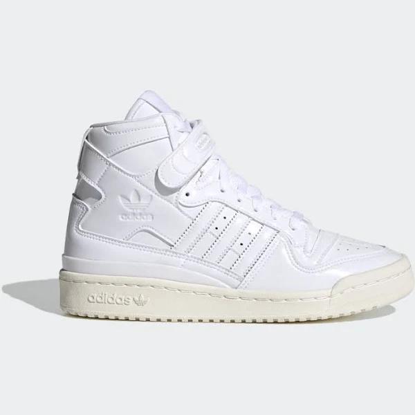 Adidas Forum Mid Triple White Patent Leather (Women's)