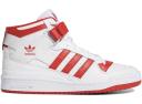Adidas Forum Mid White Red Grey