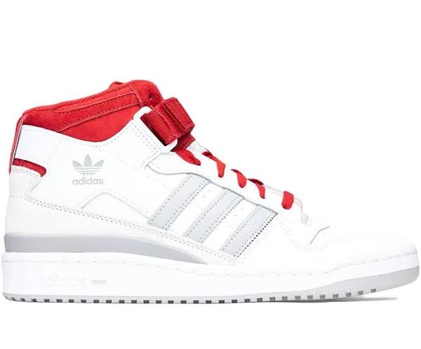Adidas Forum Mid White Red Grey