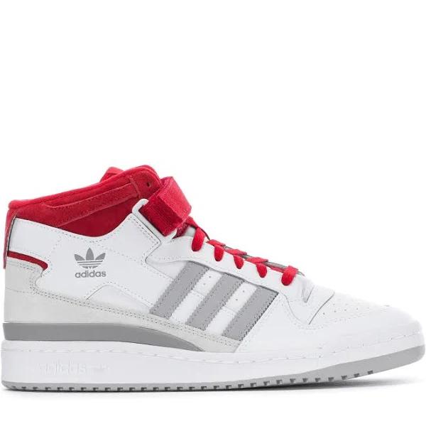 Adidas Forum Mid White Red Grey