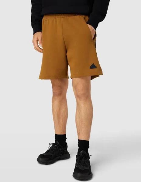 adidas-Future Icons 3-Stripes Shorts-Men-Bronze Strata-XS