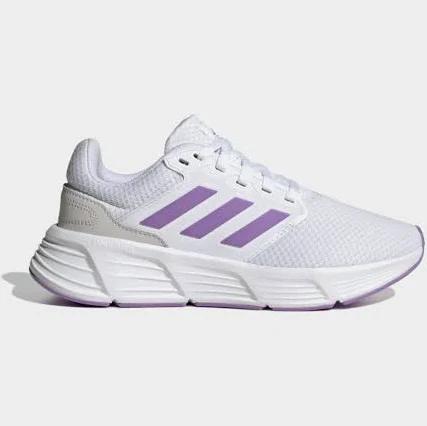 adidas-Galaxy 6 Shoes-Women-Cloud White / Violet Fusion / Dash Grey-9