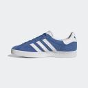 Adidas Gazelle 85 Blue Shoes - Size 5 - Blue bird/footwear White/Gold