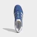 Adidas Gazelle 85 Blue Shoes - Size 5 - Blue bird/footwear White/Gold