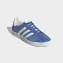 Adidas Gazelle 85 Blue Shoes - Size 5 - Blue bird/footwear White/Gold