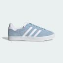 adidas-Gazelle 85 Shoes-Men-Clear Sky / Cloud White / Gold Metallic-M 7.5 / W 8.5