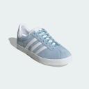 adidas-Gazelle 85 Shoes-Men-Clear Sky / Cloud White / Gold Metallic-M 7.5 / W 8.5