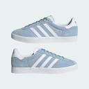 adidas-Gazelle 85 Shoes-Men-Clear Sky / Cloud White / Gold Metallic-M 7.5 / W 8.5