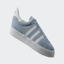 adidas-Gazelle 85 Shoes-Men-Clear Sky / Cloud White / Gold Metallic-M 7.5 / W 8.5