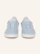 adidas-Gazelle 85 Shoes-Men-Clear Sky / Cloud White / Gold Metallic-M 7.5 / W 8.5