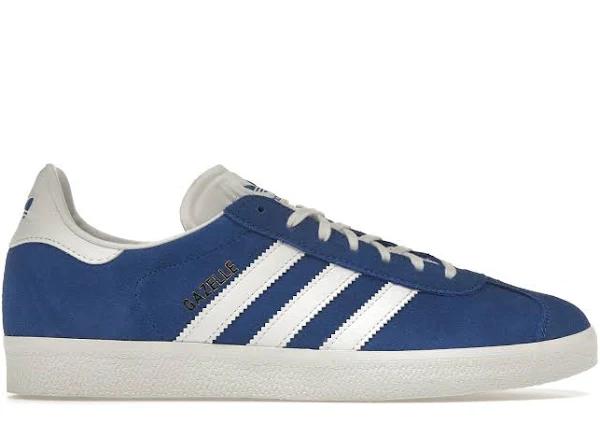 Adidas Gazelle Blue Cloud White Gold Metallic